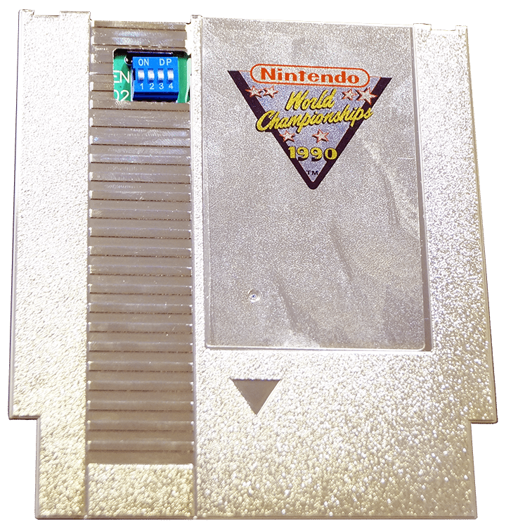 Gold Nintendo World Championships Reproduction Cartridge